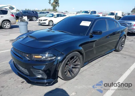 2023 Dodge Charger Scat Pack из США, поврежденный, VIN 2C3CDXGJ4PH584373